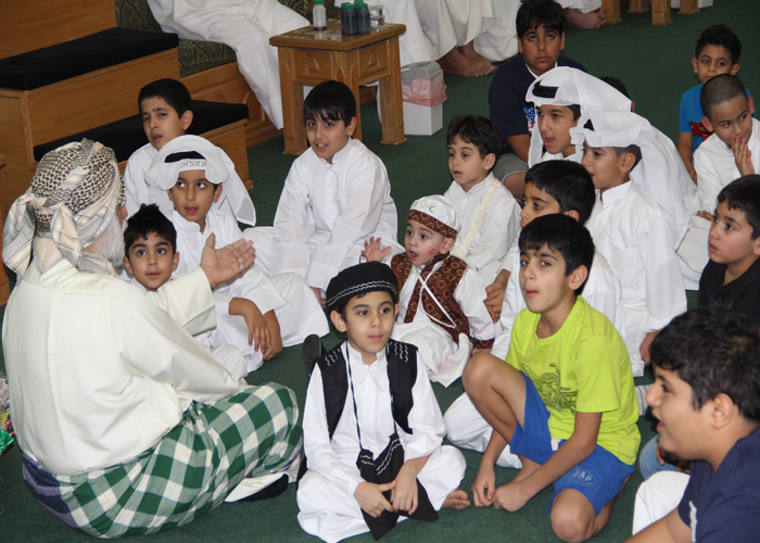 حضور الاطفال في مولد الامام الحسن ع - شهر رمضان 1434