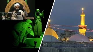 نعي - الحسين يودع جده وامه والعليله عليهم السلام